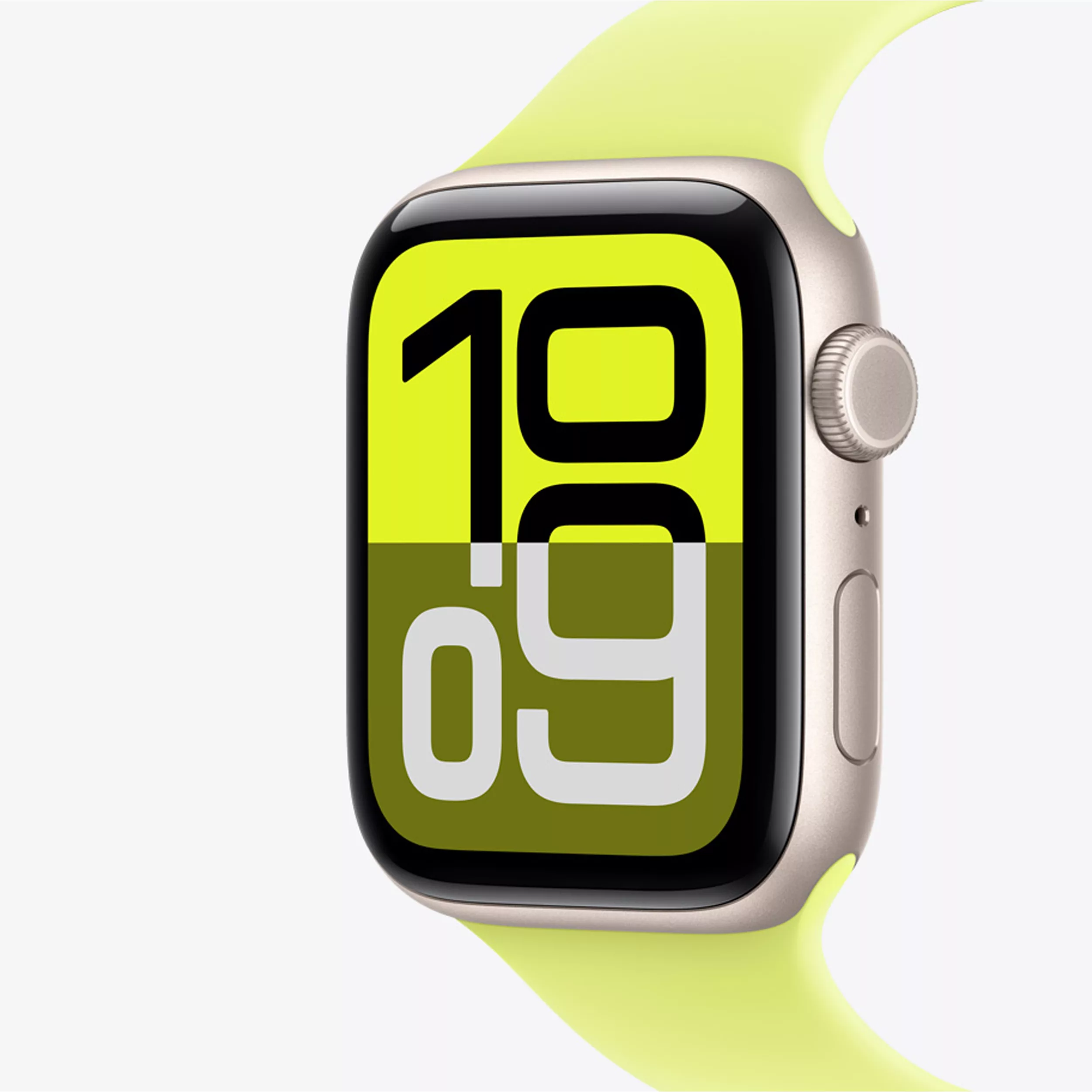 ساعت هوشمند 44 میلی متری اپل مدل SE 3 Aluminum Case با بند سیلیکونی