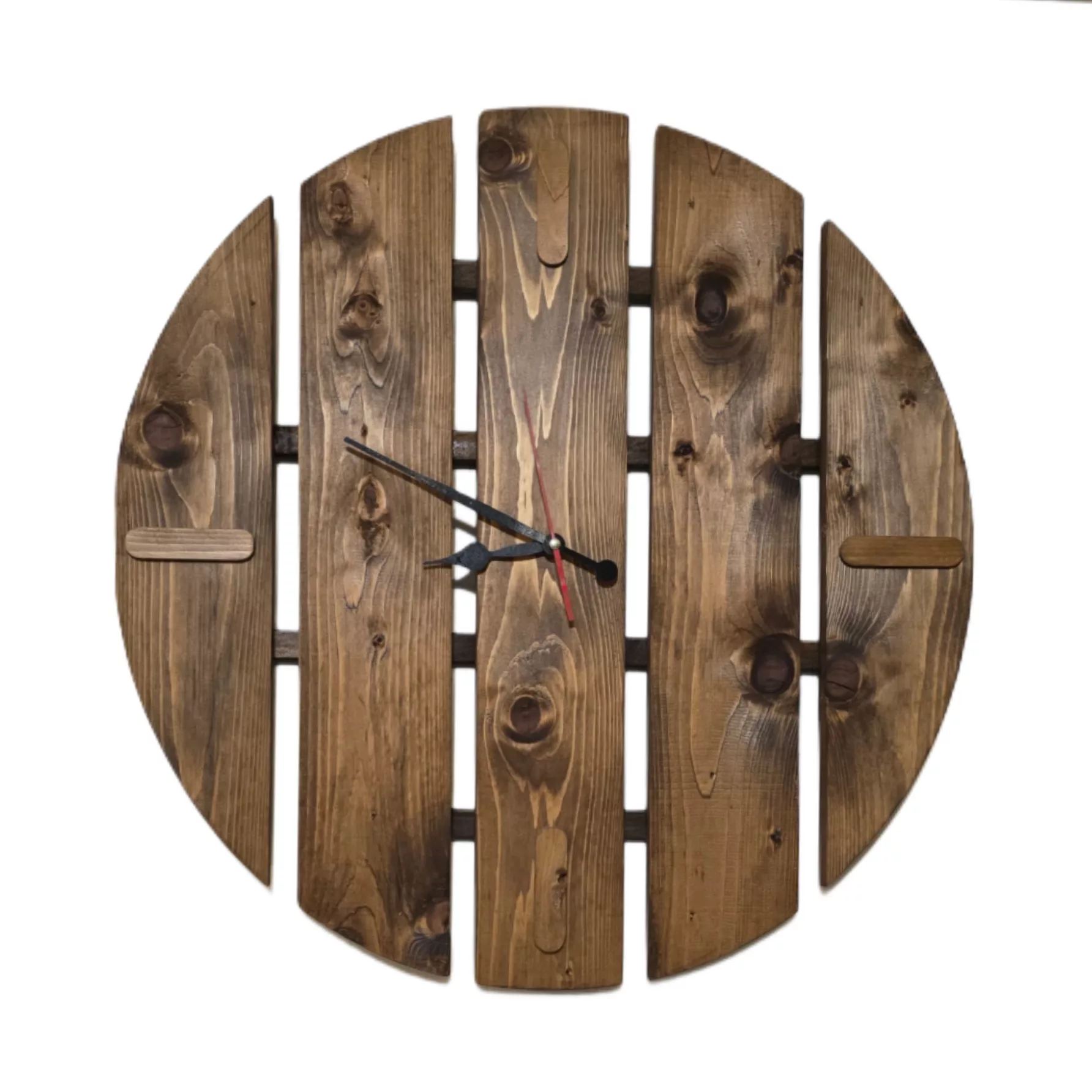 ساعت دیواری مدل مارچوبه چوبی کد 70 ساعت دیواری مدل مارچوبه چوبی کد 70