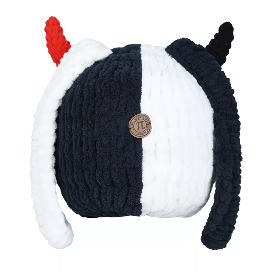 کلاه کاسکت پی مدل NOFACE EVIL WH/BK