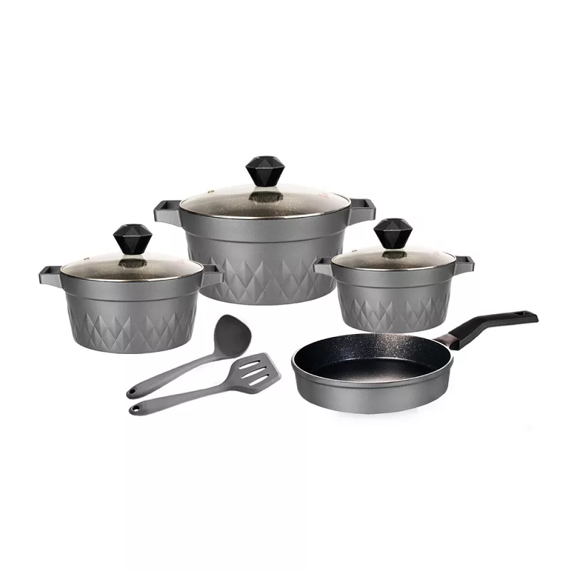 سرویس پخت و پز 9 پارچه کاندید مدل اونیکس