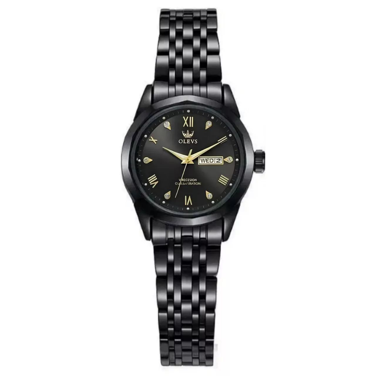 ساعت مچی عقربه‌ای کوارتز زنانه اُ لِوز مدل نگینی کد 006