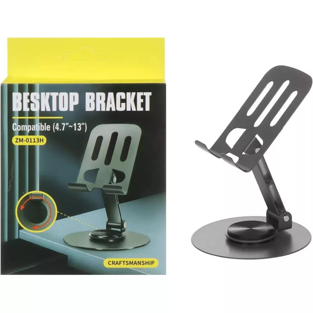 پایه نگهدارنده رومیزی گوشی موبایل و تبلت مدل ZM-0113H