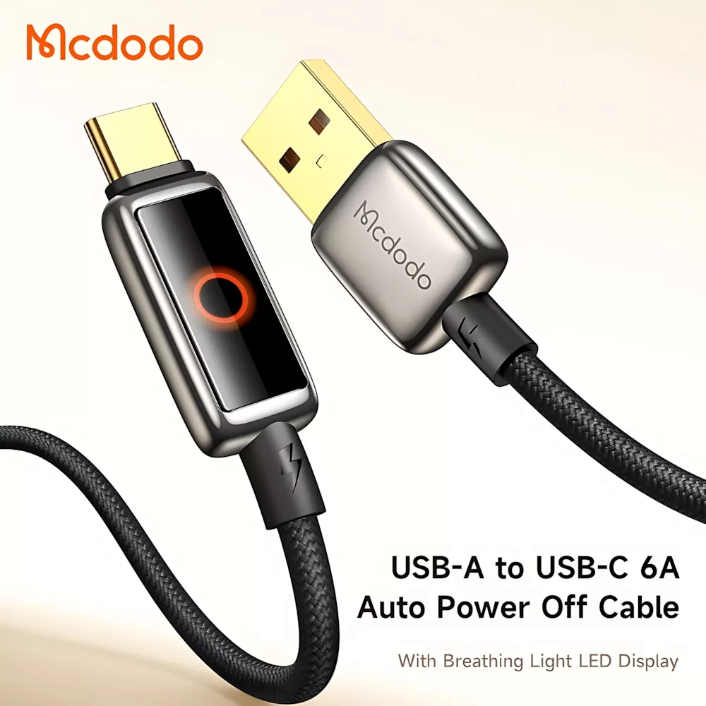 کابل تبدیل USB به USB-C مک دودو مدل CA-665 100W طول 1.2 متر