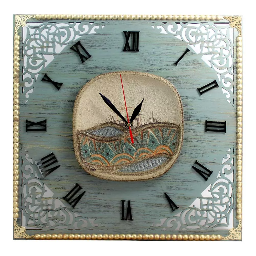 ساعت دیواری مدل برجسته