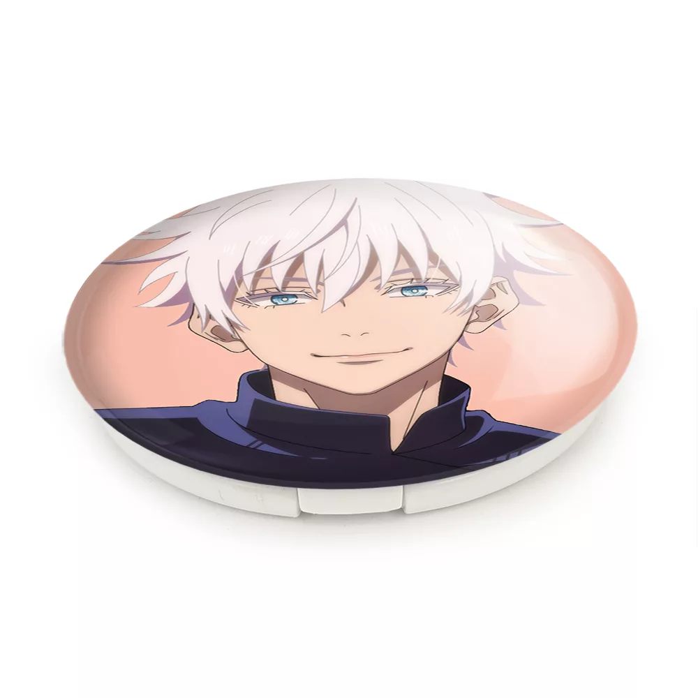 آینه جیبی خندالو طرح گوجو ساتورو انیمه جوجوتسو کایزن Jujutsu Kaisen مدل تاشو کد 30175