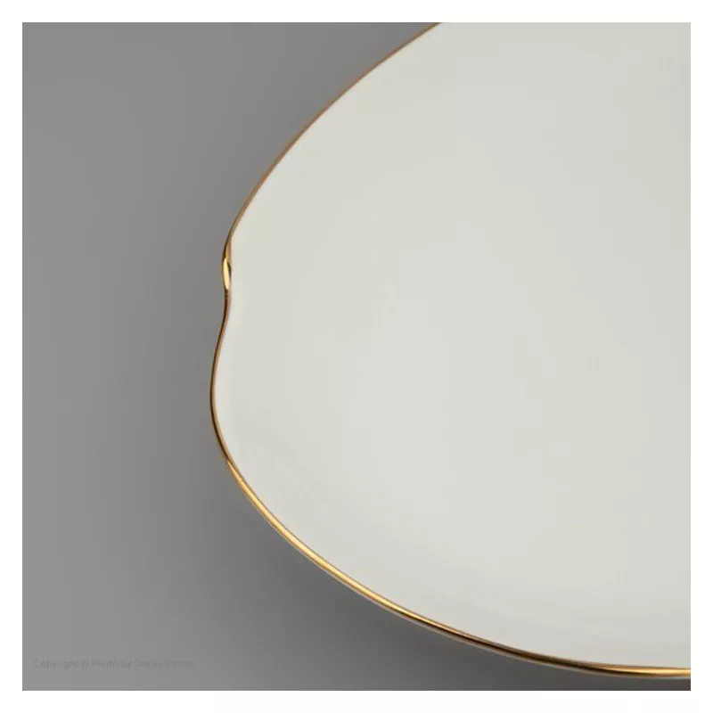 سرویس غذا خوری 30 پارچه شرکت صنایع چینی تقدیس مدل خط طلا لوییز