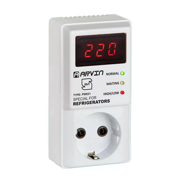 محافظ ولتاژ یخچال آروین مدل PW831