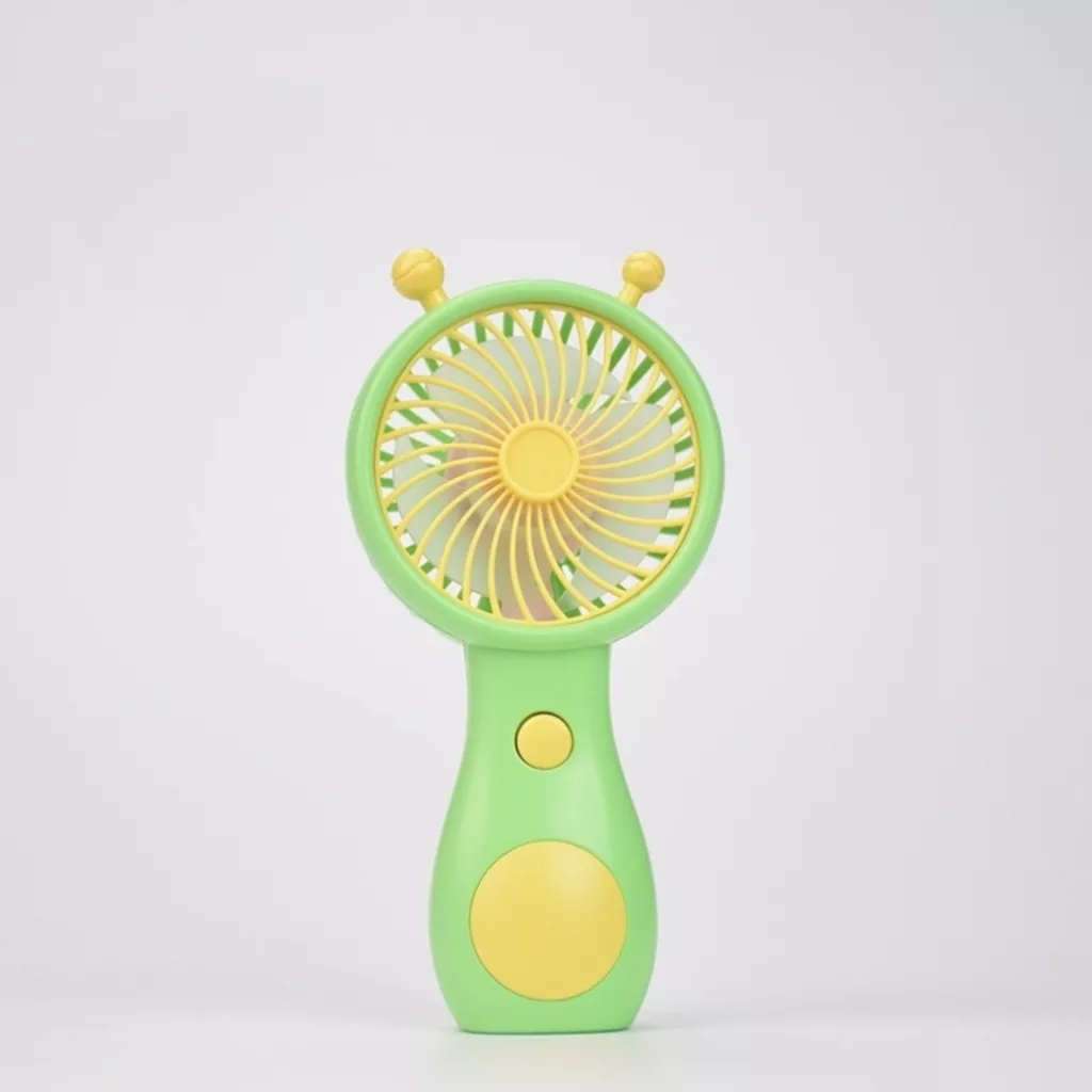 پنکه دستی شارژی مدل CoolMate طرح فانتزی کد SL6602 ظرفیت 400 میلی آمپر ساعت