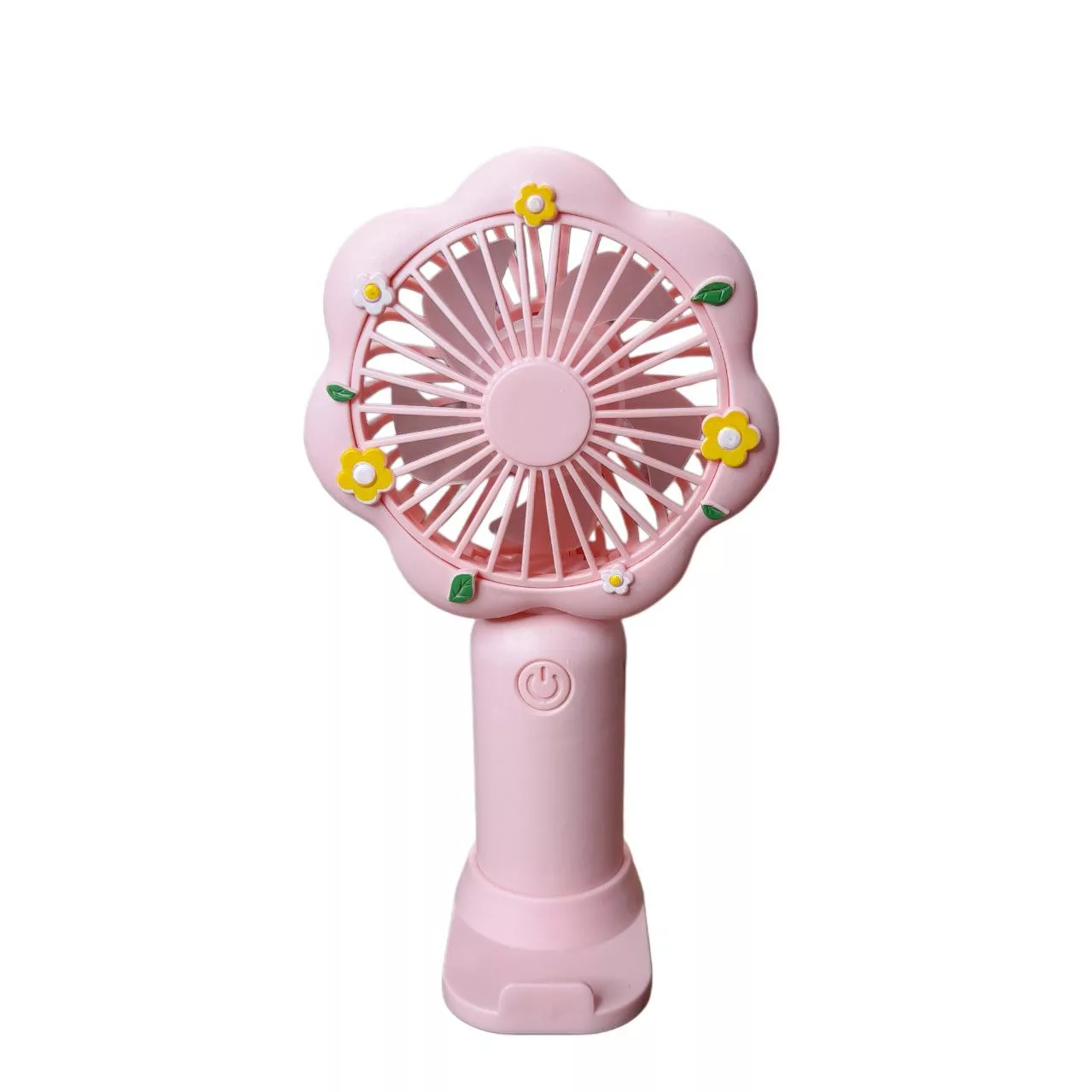 پنکه شارژی  رومیزی یو ای بی فن مدل  Q370 طرح گل ظرفیت 2000 میلی آمپر ساعت