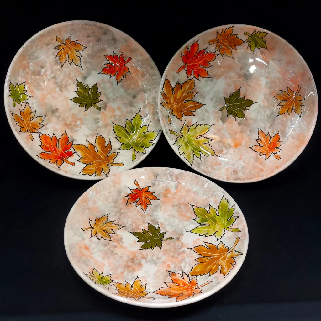 سرویس غذاخوری 25 پارچه مدل پاییزی کد 22