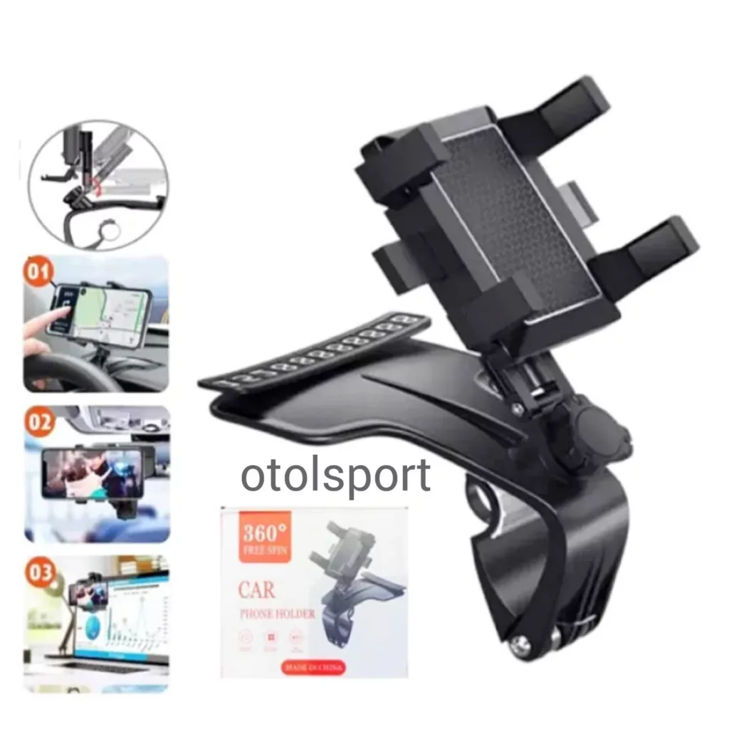 پایه نگهدارنده گوشی موبایل طرح گیره ای کد P-2048