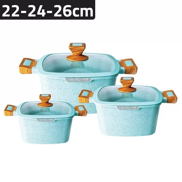 سرویس پخت و پز 6 پارچه زیو مدل Z-26