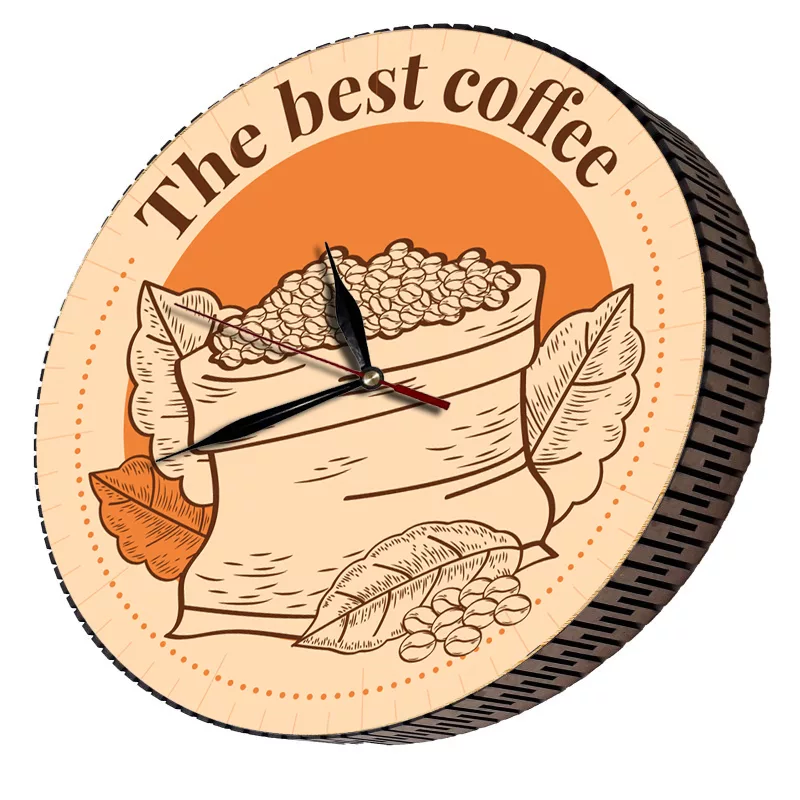 ساعت دیواری مدل بهترین قهوه