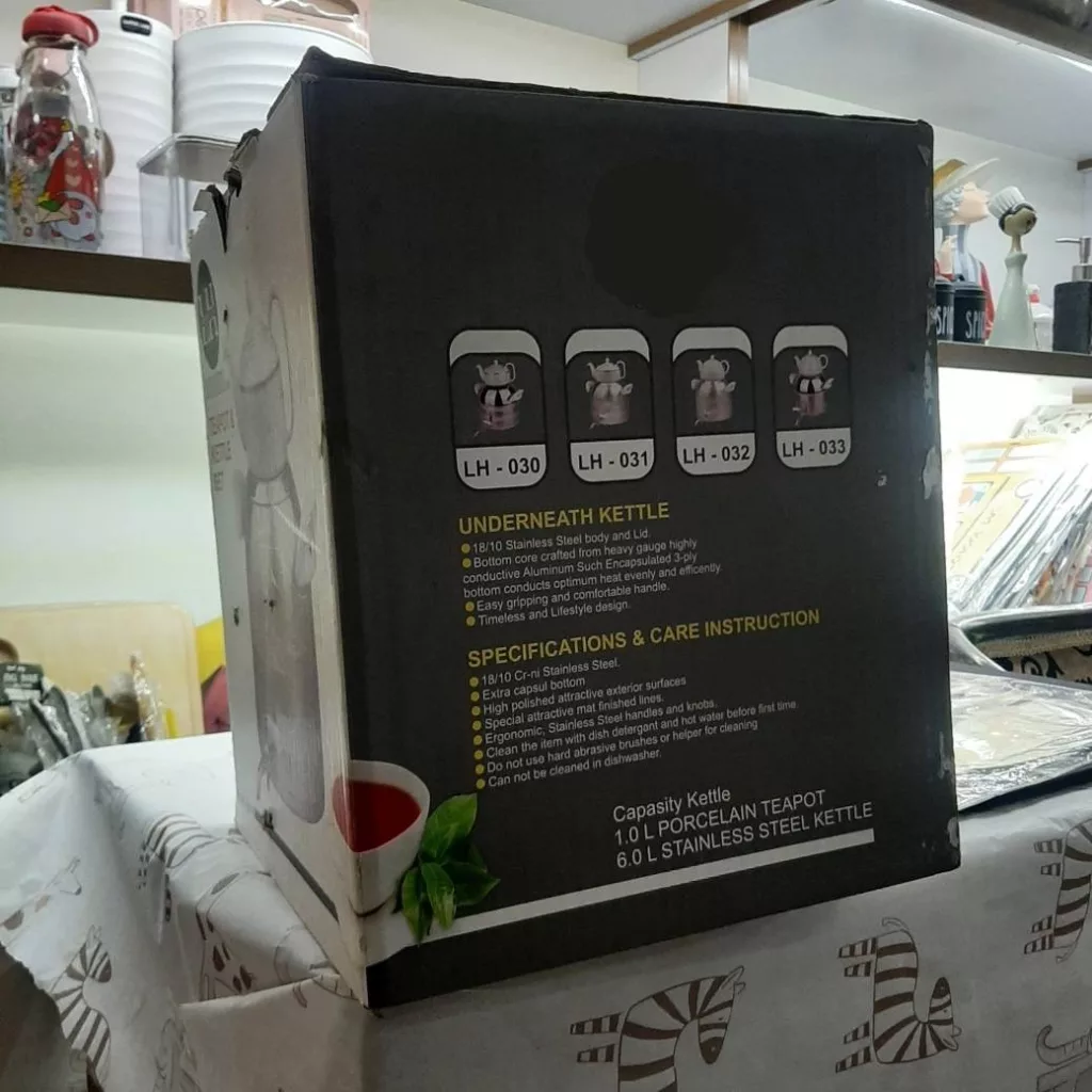 ست کتری و قوری مدل 02 گنجایش کتری 6 لیتر گنجایش قوری 1 لیتر