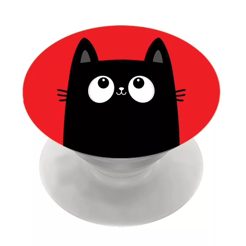 پایه نگهدارنده گوشی موبایل پاپ سوکت مگافون طرح گربه مدل 9401