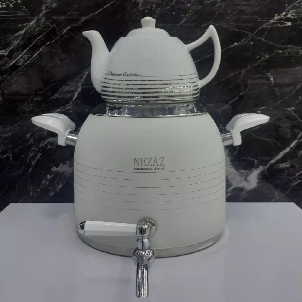 ست کتری و قوری نزاز مدل قالب ترک