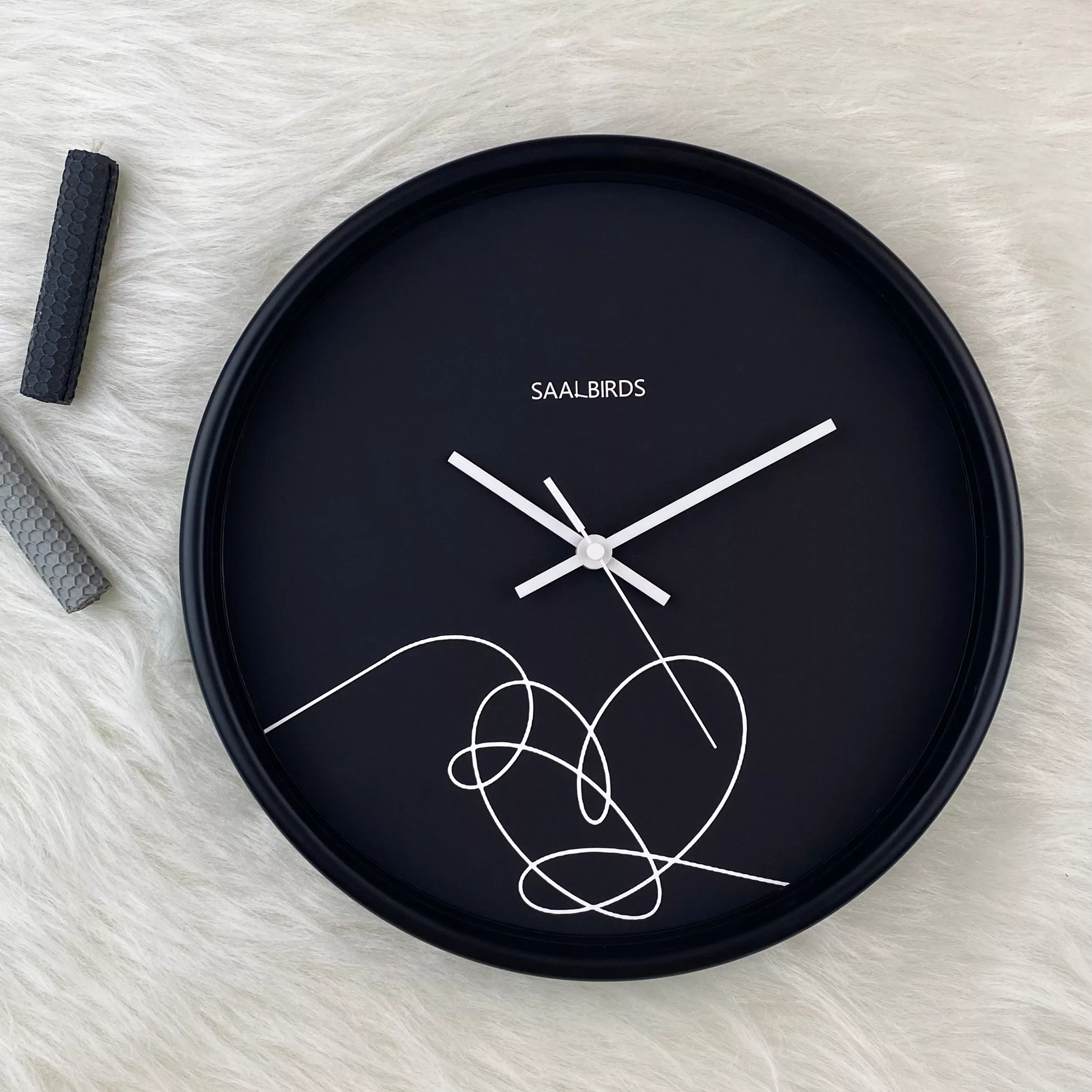 ساعت دیواری سال بردز طرح قلب