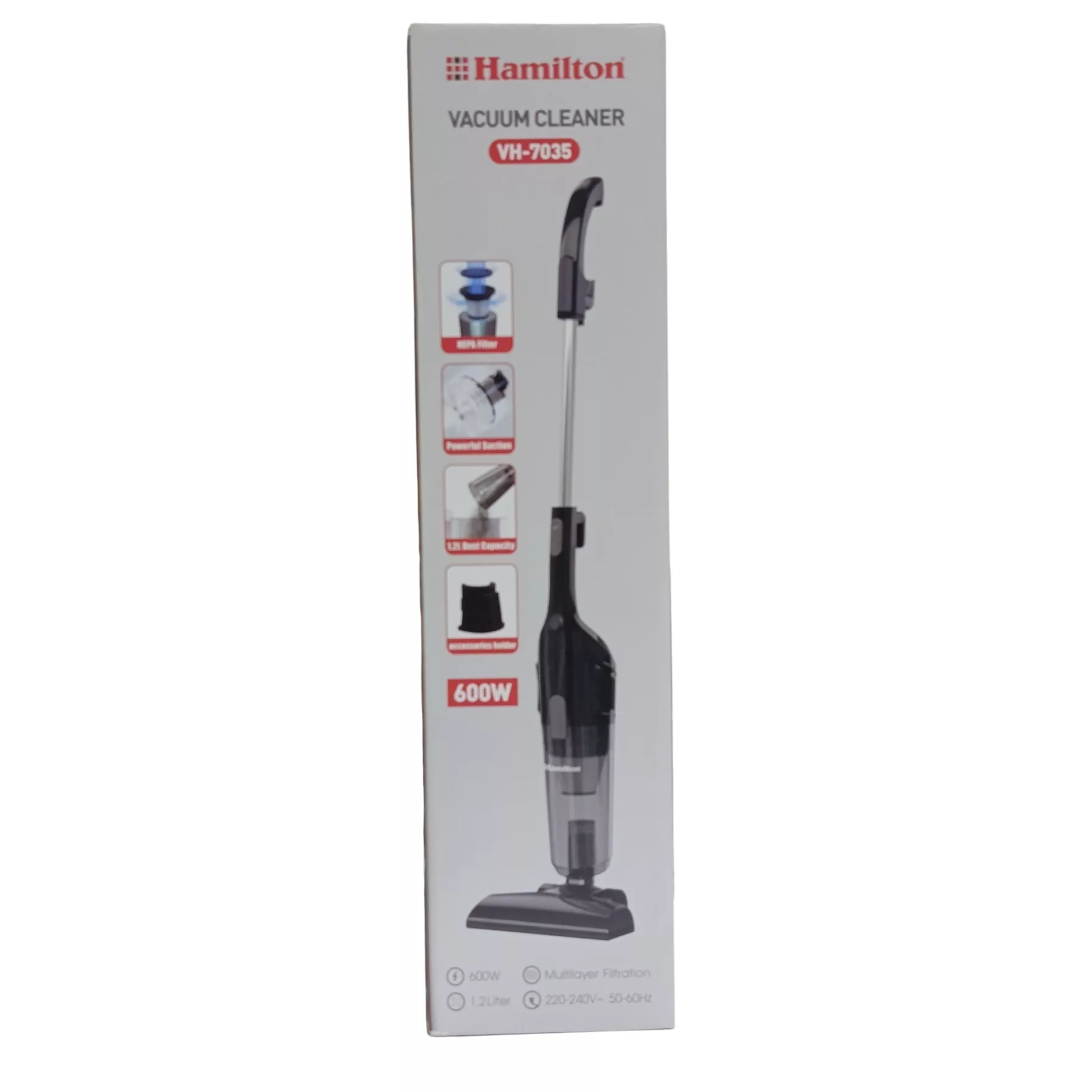 جاروبرقی 600 وات همیلتون مدل VH-7035