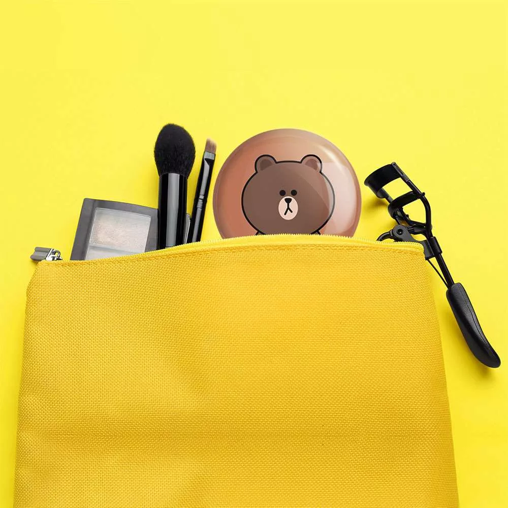 آینه جیبی خندالو مدل خرس  کد 5956