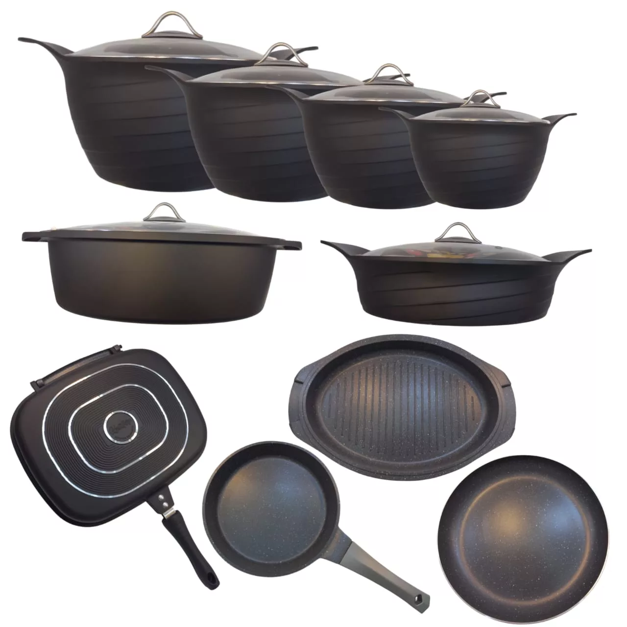 سرویس قابلمه و تابه گرانیتی 23 پارچه کی مولر مدل مایا سرویس قابلمه و تابه گرانیتی 23 پارچه کی مولر مدل مایا