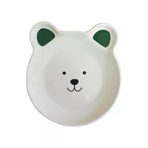 سرویس غذاخوری 2 پارچه کودک  یک نفره مدل خرس