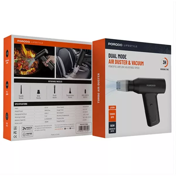 دستگاه دمنده و مکنده شارژی پرودو مدل PDLST179