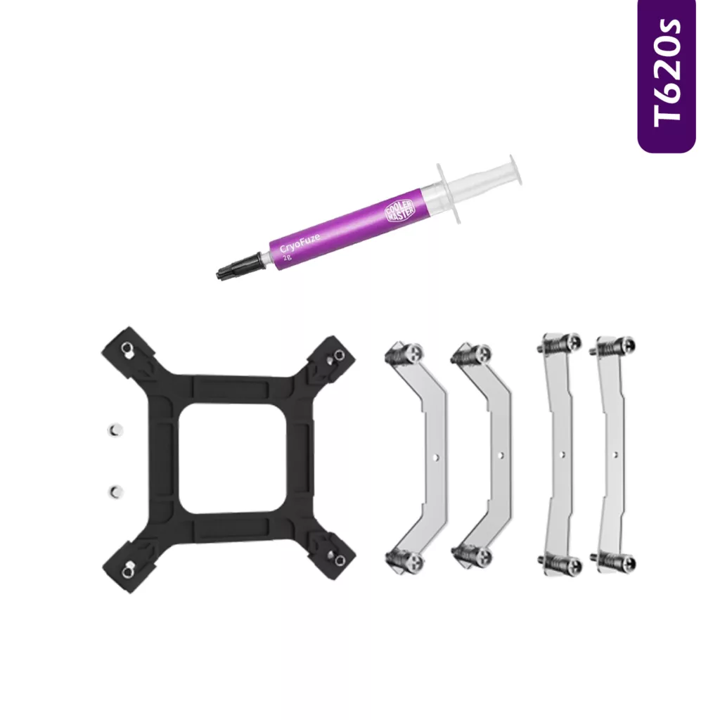 خنک کننده پردازنده کولر مستر مدل T620s ARGB LGA1700