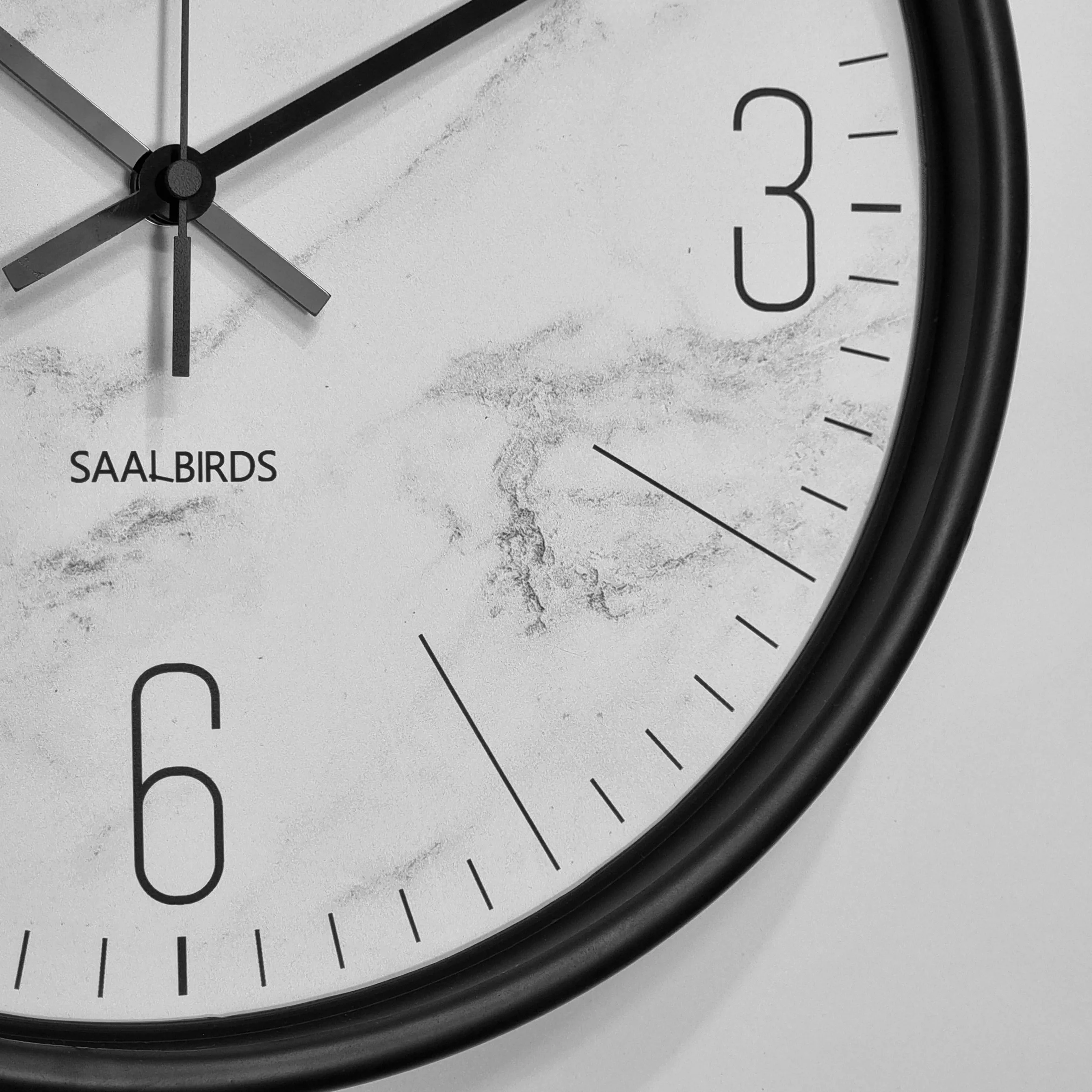 ساعت دیواری سال بردز طرح ماربل مدل CW-318