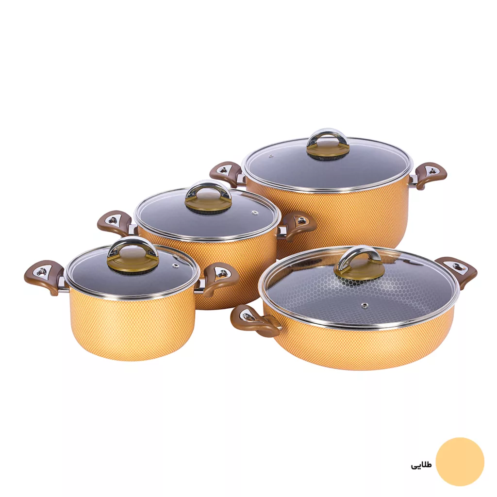 سرویس  پخت وپز 8 پارچه کویر مدل اروپا