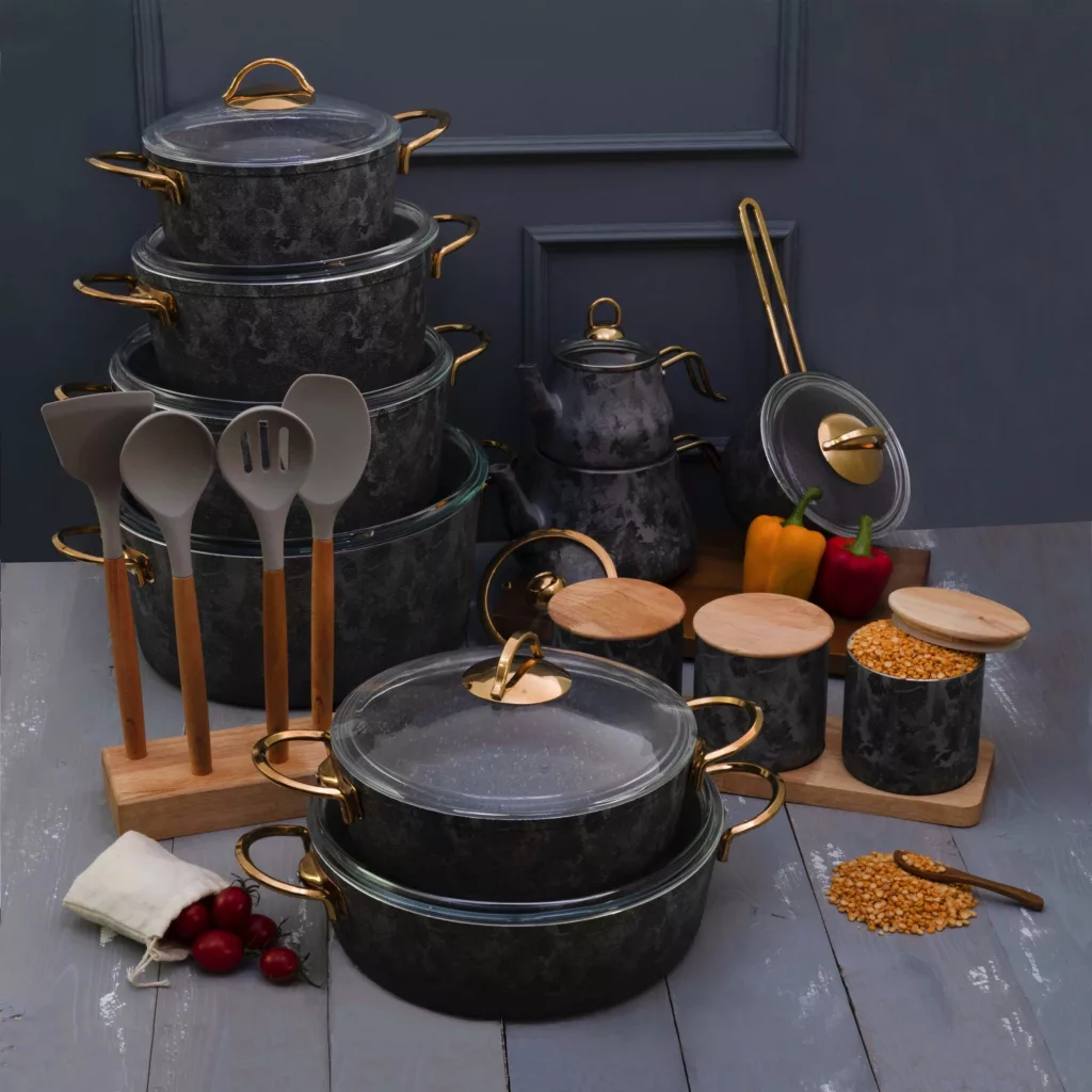 سرویس پخت و پز 26 پارچه وون مدل CARLO BTON