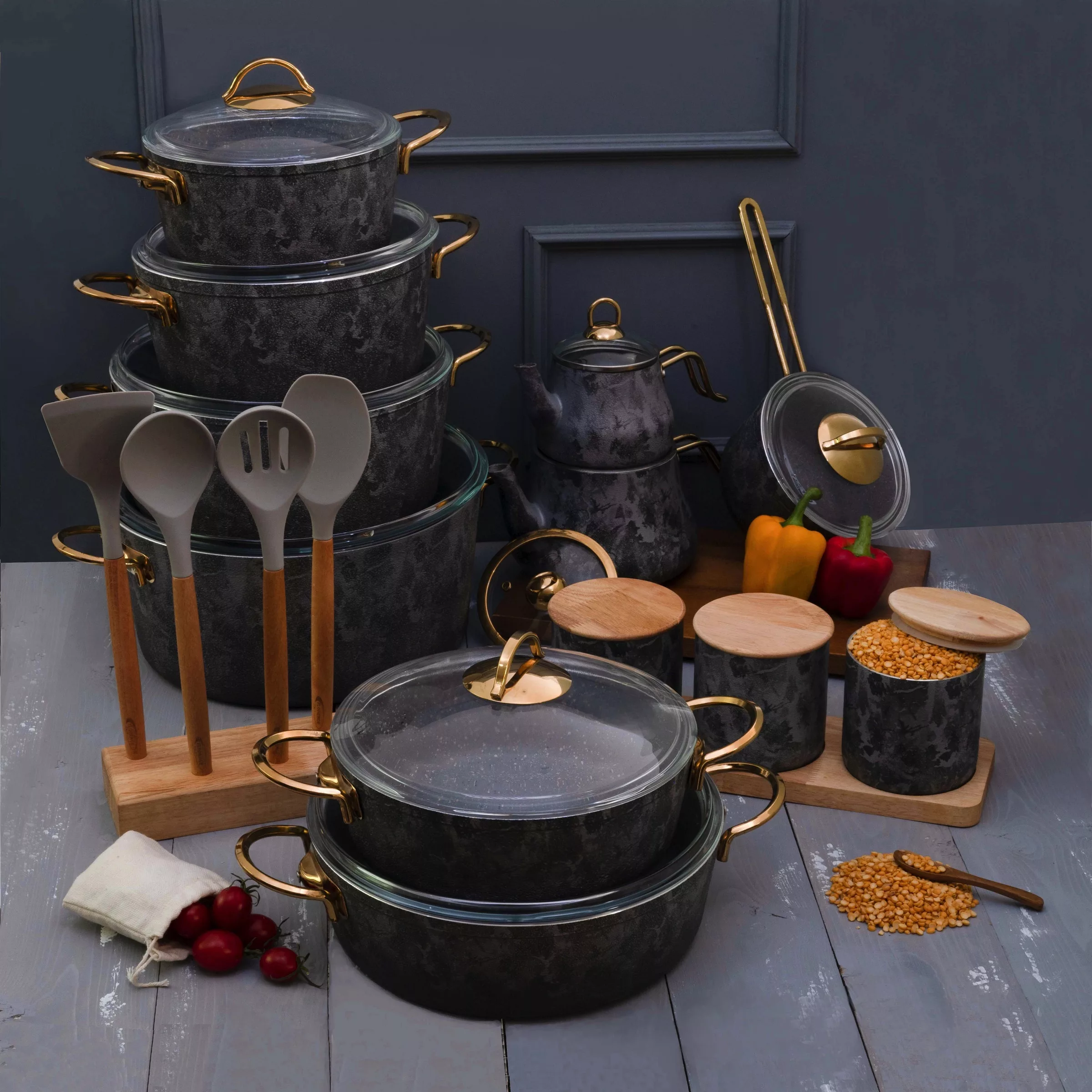 سرویس پخت و پز 26 پارچه وون مدل CARLO BTON