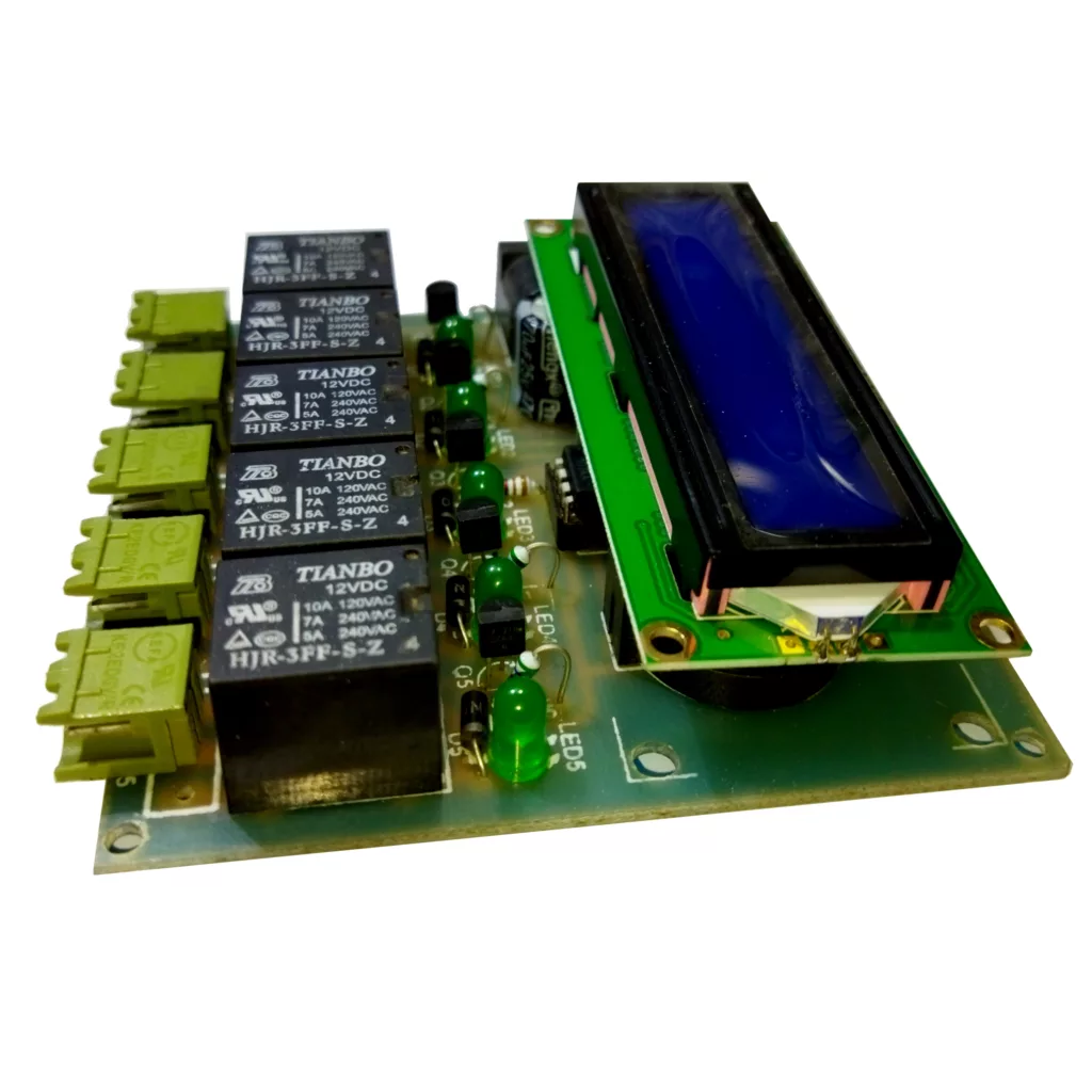 کیت تایمر برق مدل 5 کانال