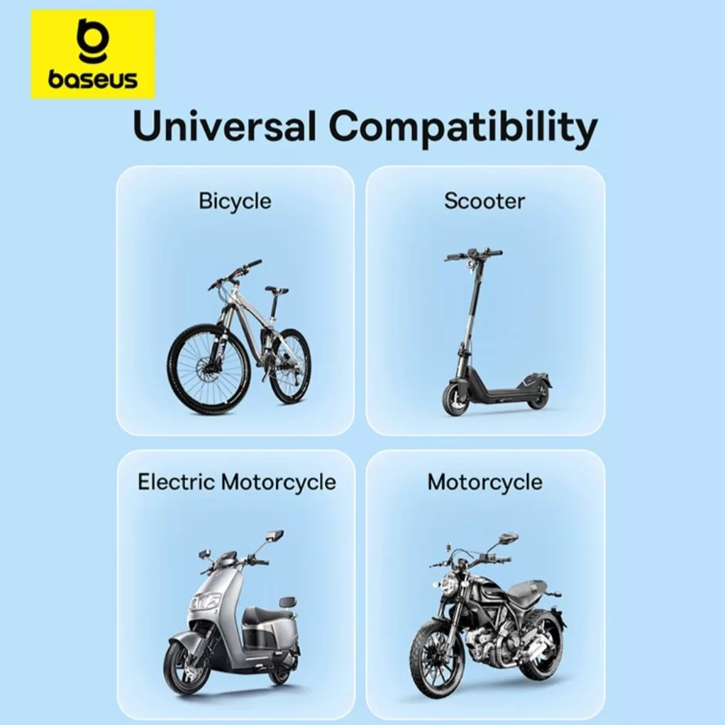 نگهدارنده گوشی موبایل دوچرخه و موتور بیسوس مدل Tip1