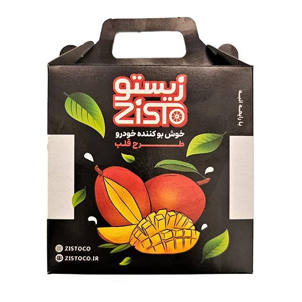 خوشبوکننده خودرو زیستو طرح قلب رایحه انبه