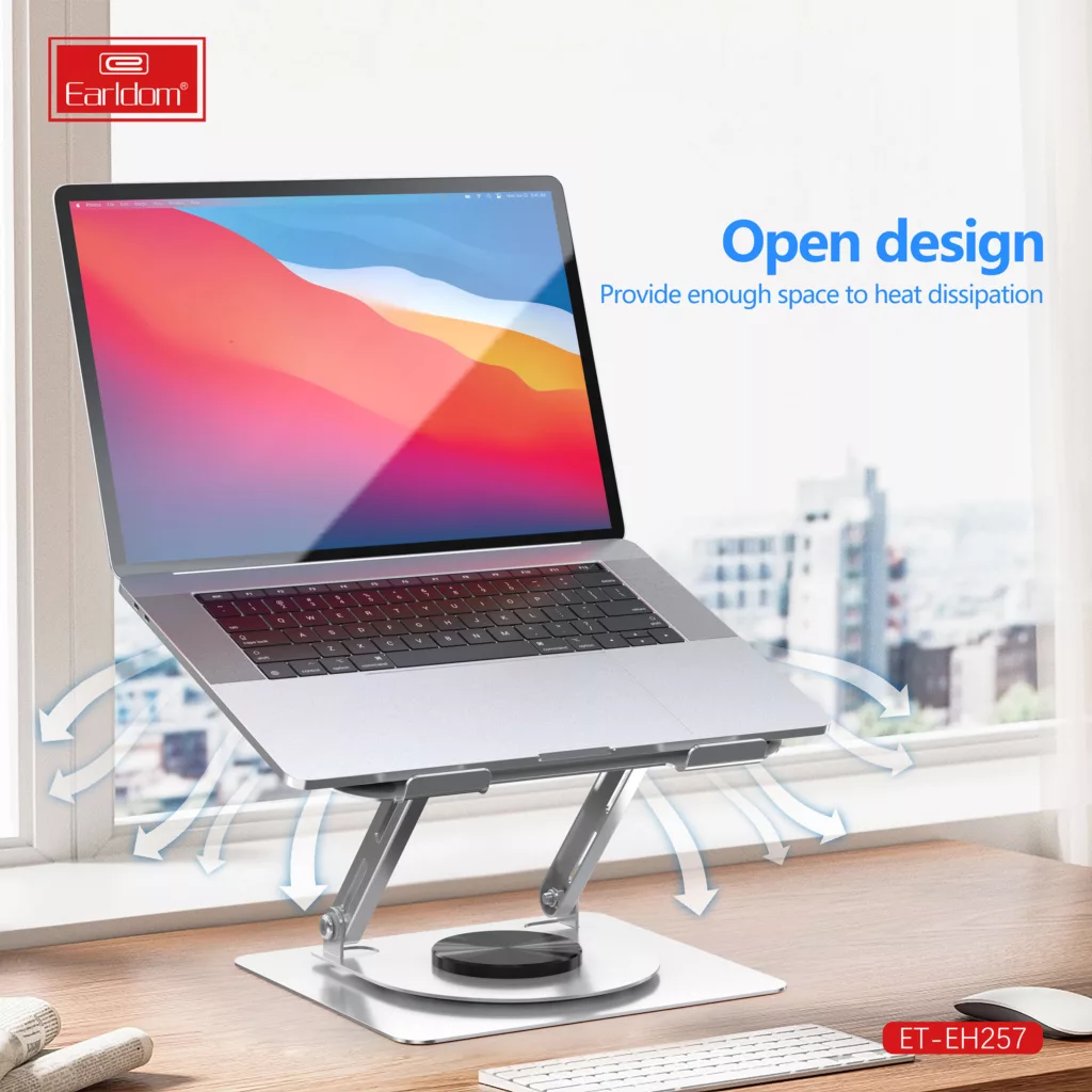 پایه نگهدارنده لپ تاپ ارلدام مدل LAPTOP STAND EH257