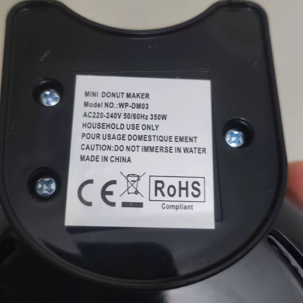 دونات ساز مدل WP-DM03