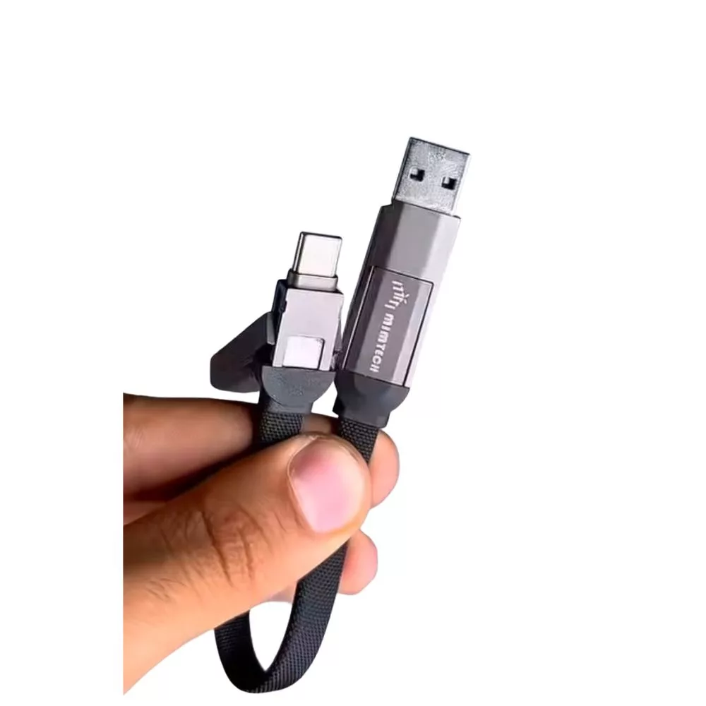 کابل تبدیل USB-C به لایتنینگ میم تک مدل  PDW100 طول 0.12 متر