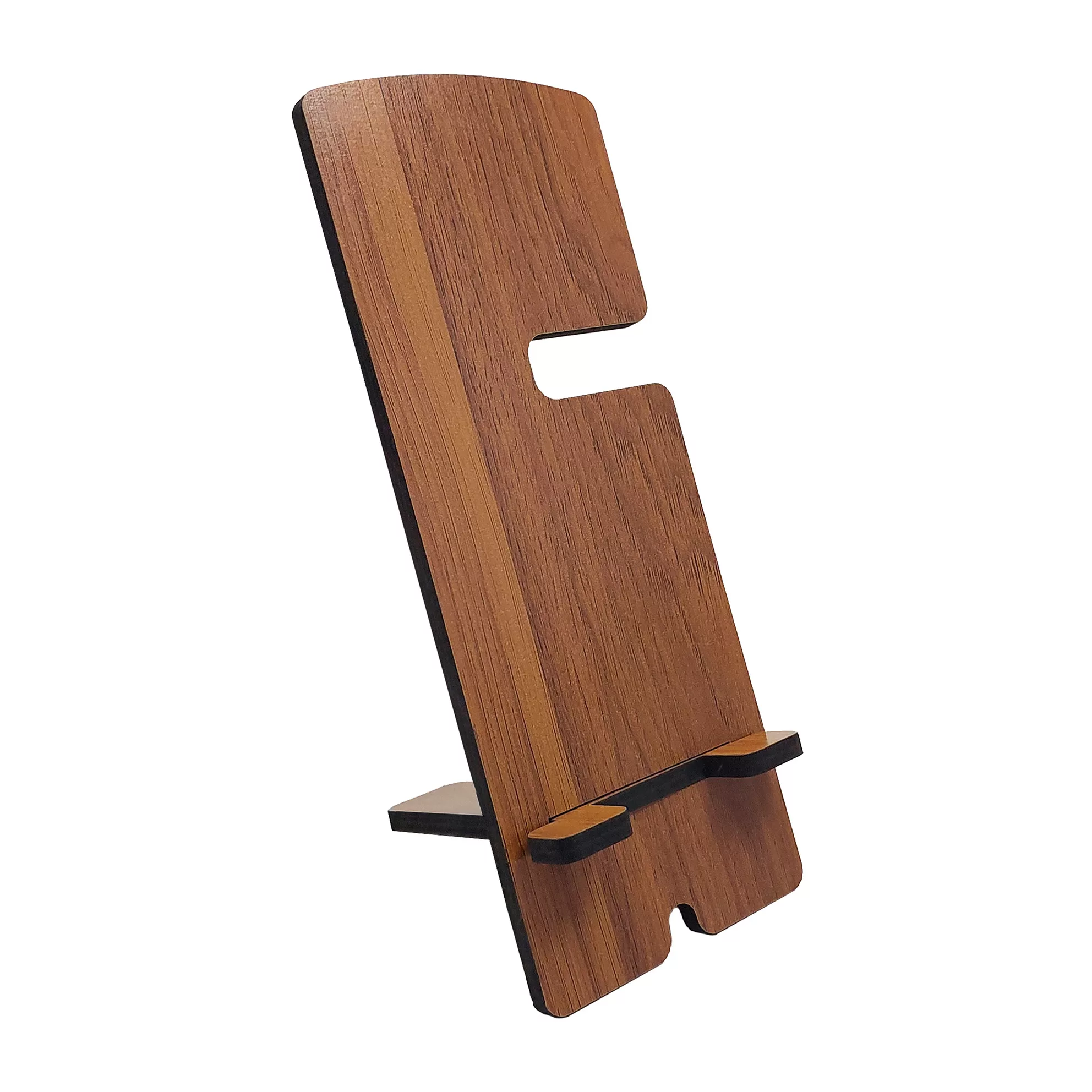 پایه نگهدارنده گوشی موبایل مبین ایده مدل چوبی  کد 1