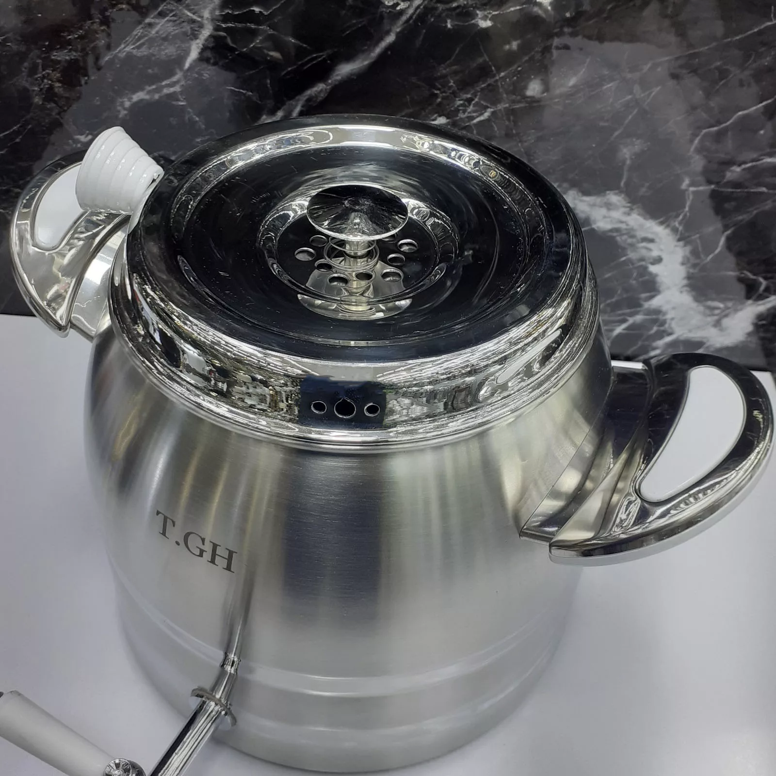 ست کتری و قوری تی جی اچ مدل آپادانا کف چدن