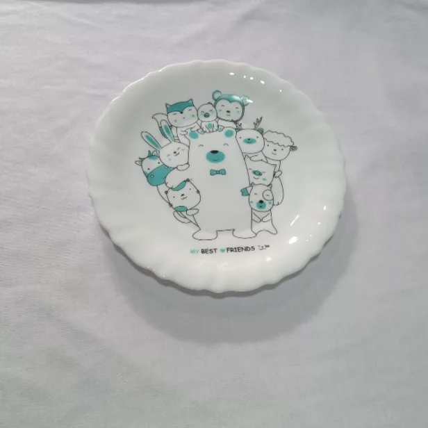 سرویس غذاخوری کودک 5 پارچه یک نفره پارس اپال مدل دوستان