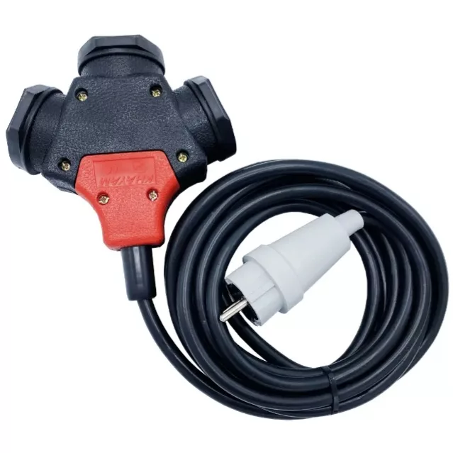 سیم سیار برق دو رشته مدل JMH4 طول 6 متر