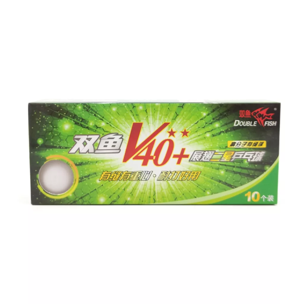 توپ پینگ پنگ دابل فیش مدل V40-2Stars بسته 10 عددی