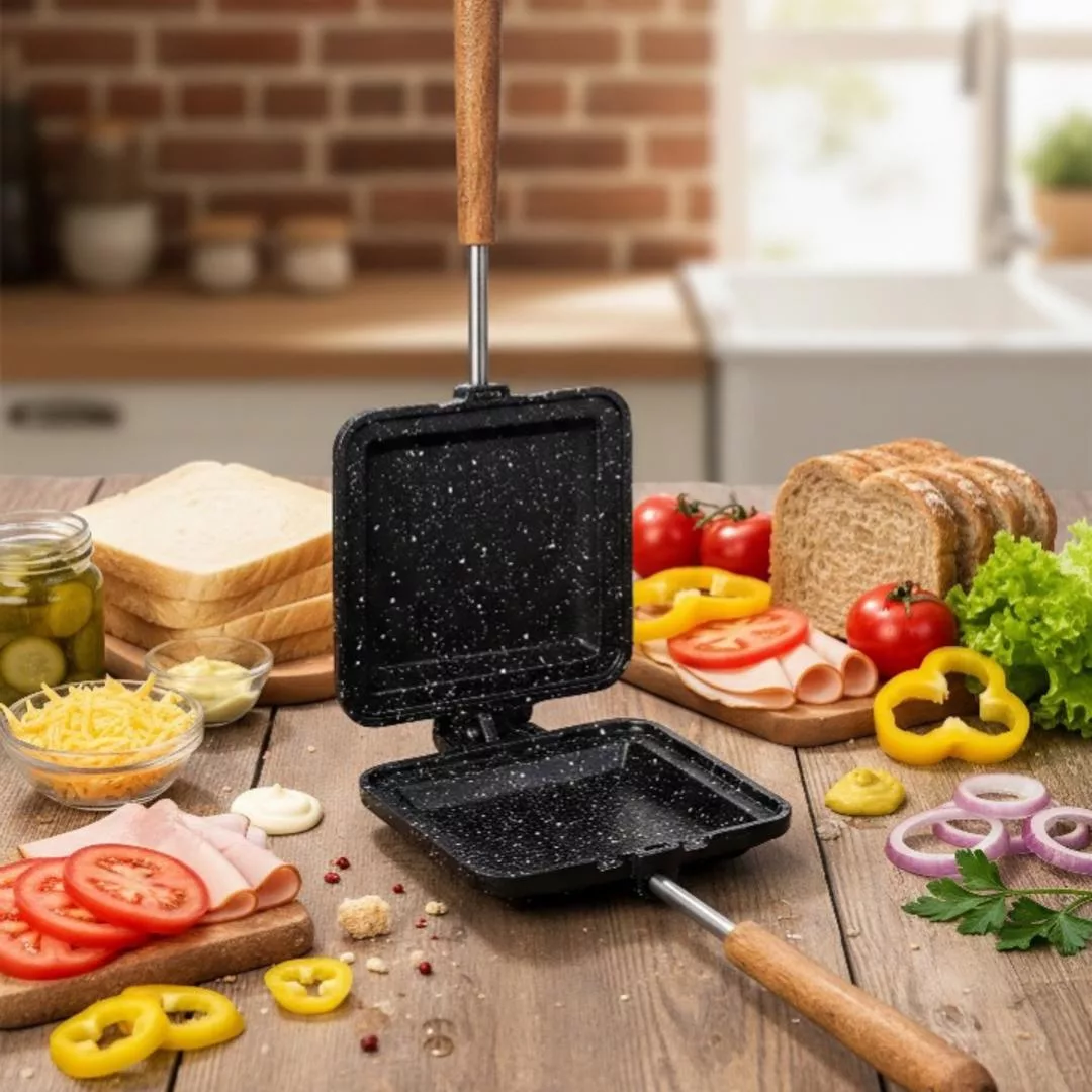 ساندویچ ساز دستی مدل سفری