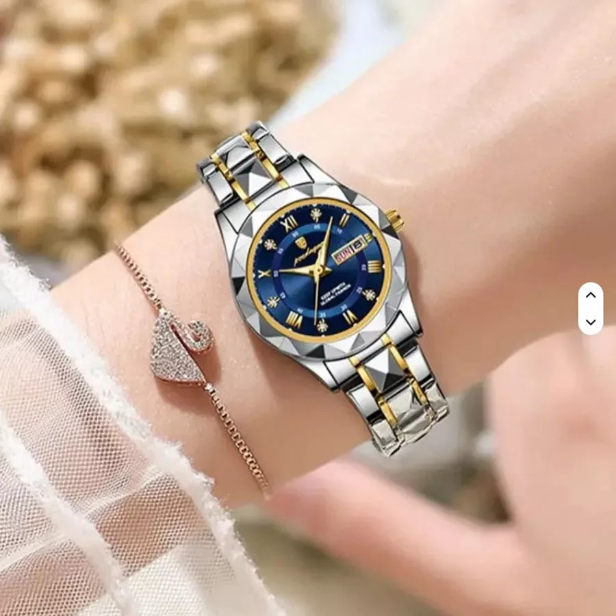 ساعت مچی عقربه‌ای کوارتز زنانه پوداگار مدل bl 306