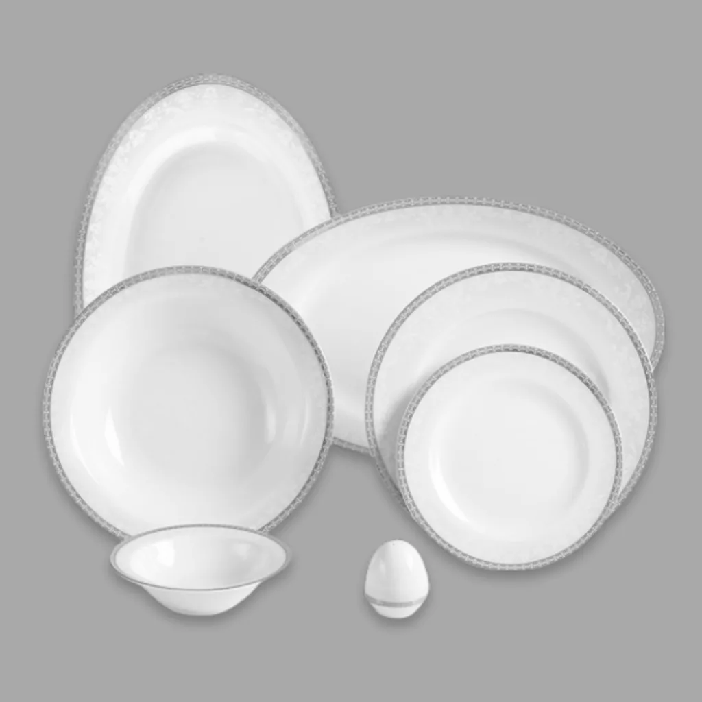 سرویس غذاخوری 28 پارچه 6 نفر چینی زرین ایران مدل Riva