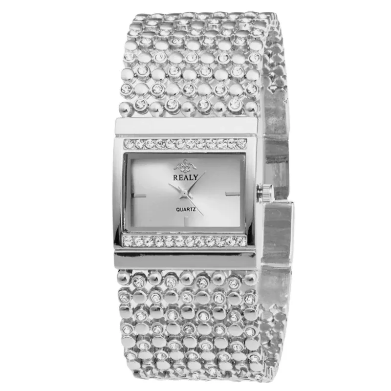 ساعت مچی عقربه ای زنانه ریلی مدل پهن کد 01