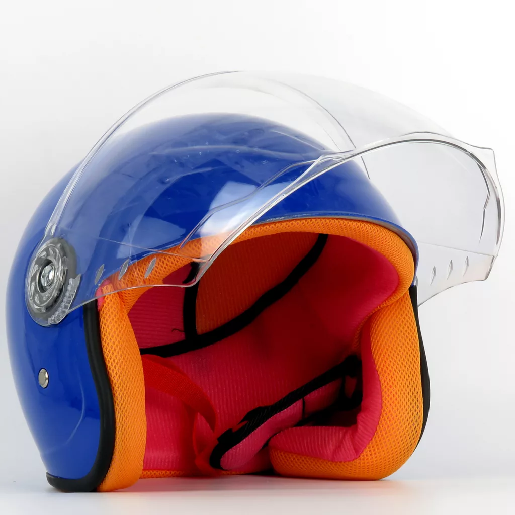 کلاه کاسکت بچگانه مدل Blue Rocket کد 1936