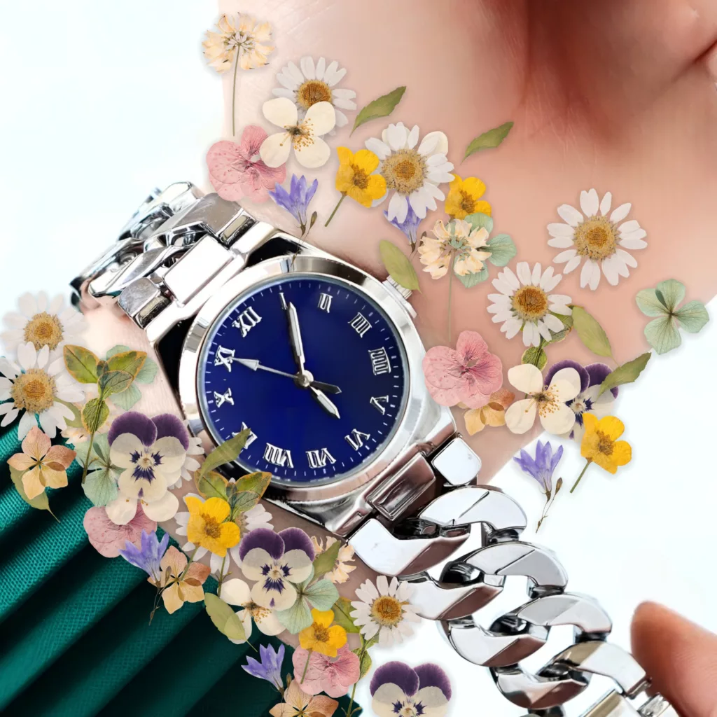 ساعت مچی عقربه‌ای کوارتز زنانه مدل زنجیری طرح دستبندی کد MC4