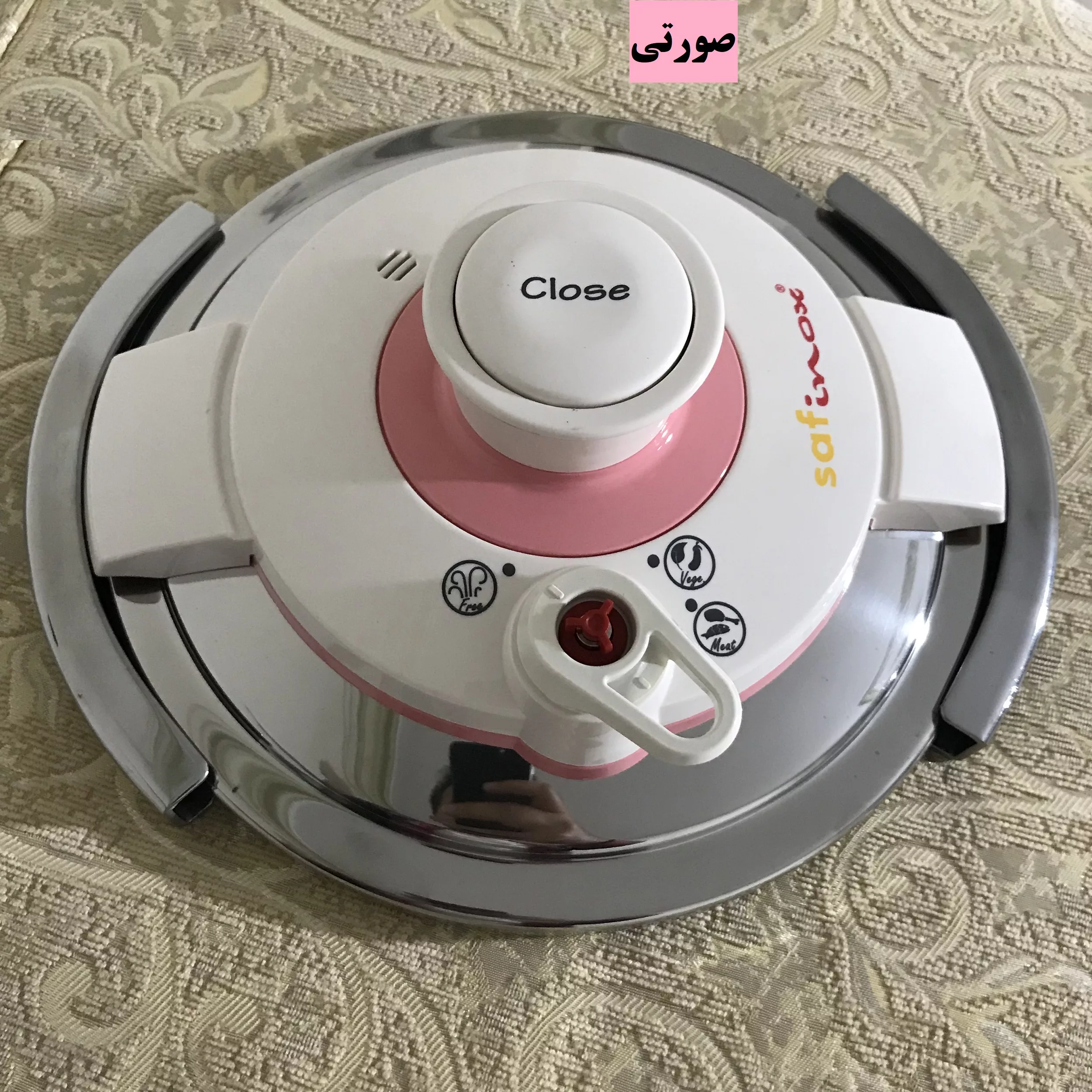 زودپز سافینوکس مدل استیل کد 2023 گنجایش 5 لیتر