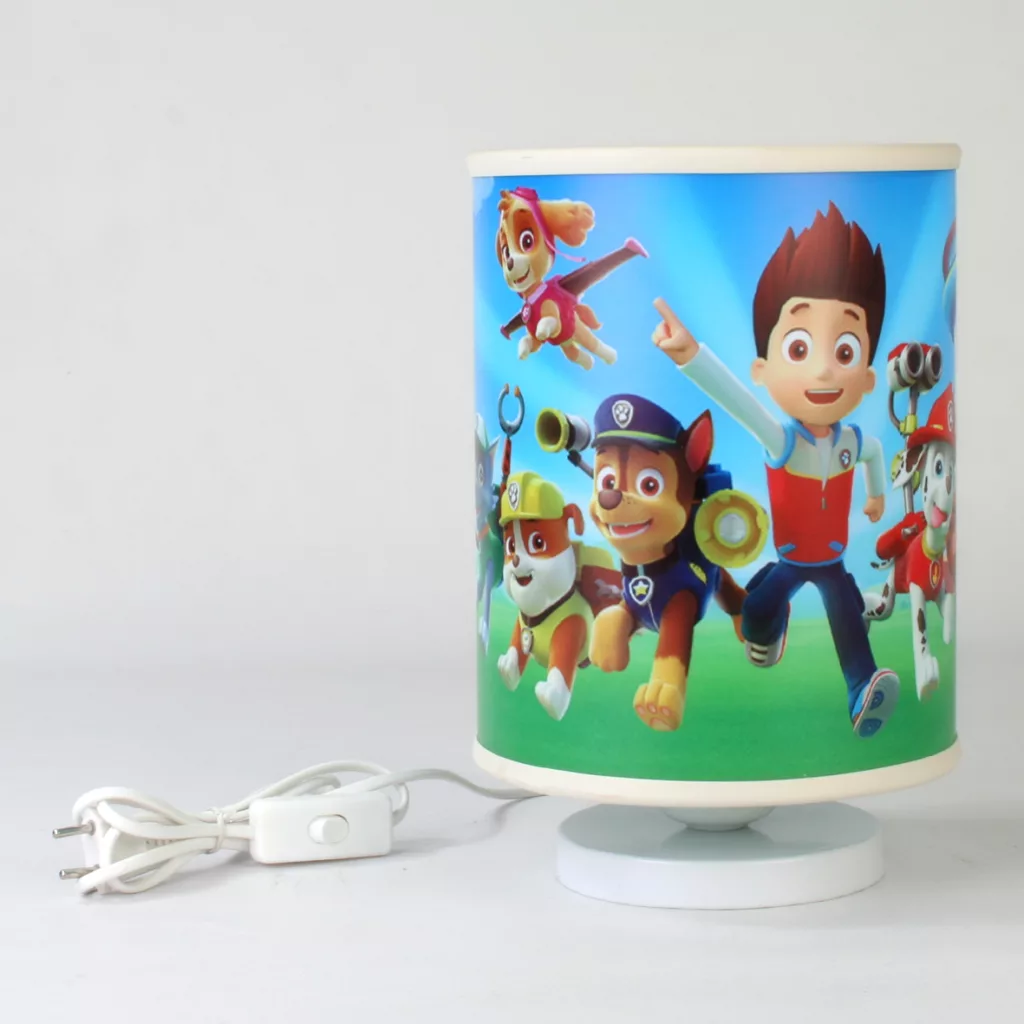 آباژور رومیزی کودک مدل سگهای نگهبان